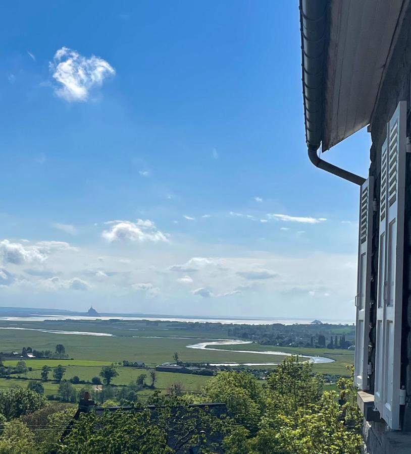 La Butte - Maison De Vacances Avranches Avec Vue Sur Le Mont Saint Michel Le Val-Saint-Pere Экстерьер фото